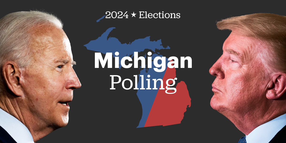 The Hill and Decision Desk HQ Michigan Biden vs. Trump poll tracker