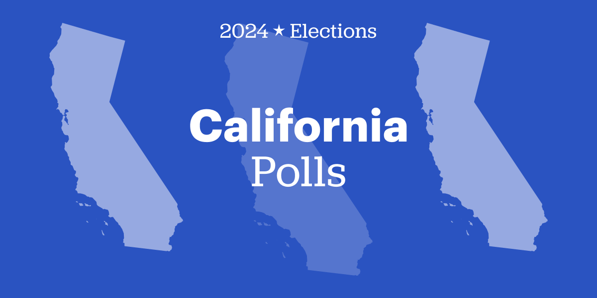 California 2024 election poll tracker