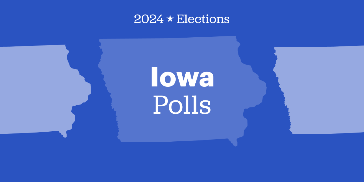 Iowa 2024 election poll tracker